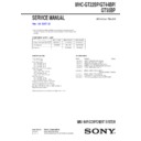 Sony MHC-GT22BP, MHC-GT44BP, MHC-GT55BP Service Manual