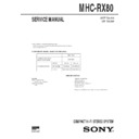 mhc-rx80 service manual