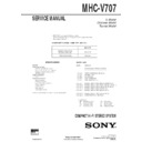 mhc-v707 service manual