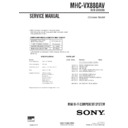 mhc-vx880av (serv.man2) service manual