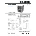 Sony MHC-VX888 (serv.man2) Service Manual