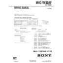 mhc-vx90av service manual