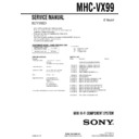 mhc-vx99 service manual