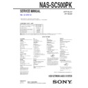 nas-sc500pk service manual