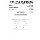 nw-e55, nw-e75, nw-e90, nw-e95 (serv.man2) service manual