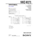 nwz-w273 service manual