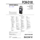pcm-d100 service manual