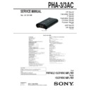 pha-3, pha-3ac service manual