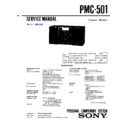 pmc-501 service manual