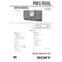 Sony PMC-R30L Service Manual
