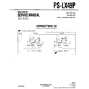 Sony PS-LX49P (serv.man3) Service Manual
