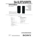 sa-slrt5, sa-srrt5 service manual