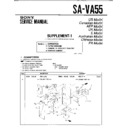 Sony SA-VA55 (serv.man2) Service Manual