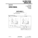 Sony SA-VE502, SA-VE505, SA-WMS5, SS-MS5 Service Manual