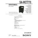 sa-wct770 service manual