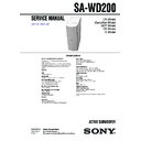 sa-wd200 service manual