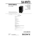 sa-wnt3 service manual