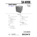 sa-wx90 service manual