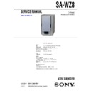 sa-wz8 service manual