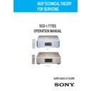 Sony SCD-1, SCD-777ES Service Manual