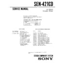 sen-421cd service manual