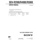 sen-r2900, sen-r4900, sen-r5900 service manual