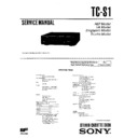 Sony SHC-S1, SHC-S2, SHC-S3, TC-S1 (serv.man2) Service Manual