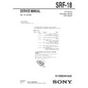 Sony SRF-18 (serv.man2) Service Manual