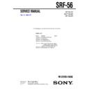srf-56 service manual
