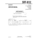srf-m32 (serv.man2) service manual