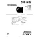 Sony SRF-M32 Service Manual
