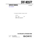 Sony SRF-M35FP Service Manual