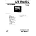 Sony SRF-M48RDS Service Manual