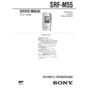 srf-m55 service manual