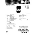 Sony SRF-M70 Service Manual