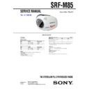 Sony SRF-M85 Service Manual
