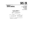 Sony SRS-28 (serv.man2) Service Manual