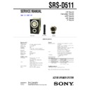 srs-d511 service manual