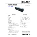 srs-m55 service manual
