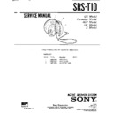 Sony SRS-T10 Service Manual