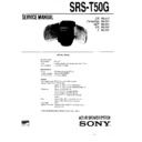 srs-t50g service manual