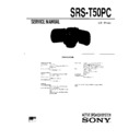 Sony SRS-T50PC Service Manual