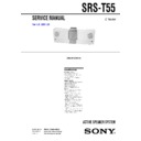 srs-t55 service manual