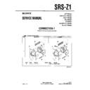 Sony SRS-Z1 (serv.man2) Service Manual