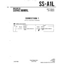 Sony SS-A1L (serv.man3) Service Manual