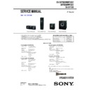 Sony SS-CNP3500, SS-CRP3500, SS-MSP3500, SS-SRP3500, SS-WP3500 Service Manual