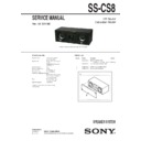 ss-cs8 service manual