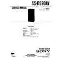 ss-d590av service manual