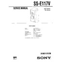 ss-e117v service manual
