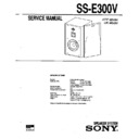 ss-e300v service manual